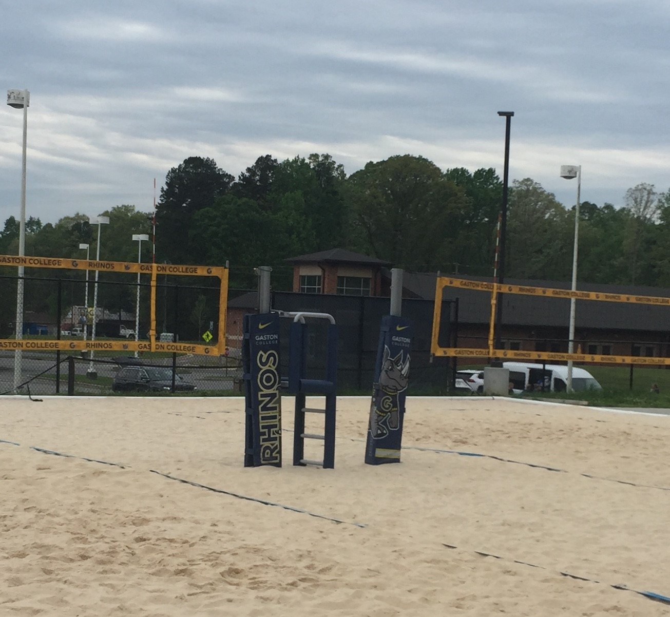 Gaston College is the site of Saturday's Region 10 beach volleyball championship tournament