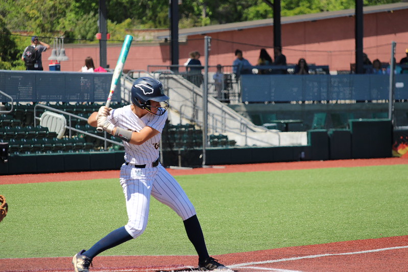 Gaston College's Alexa Bianchi-Rossi had a RBI double in Friday's win over Monroe, N.Y. that advanced the Rhinos to Saturday's Region 10 championship game.