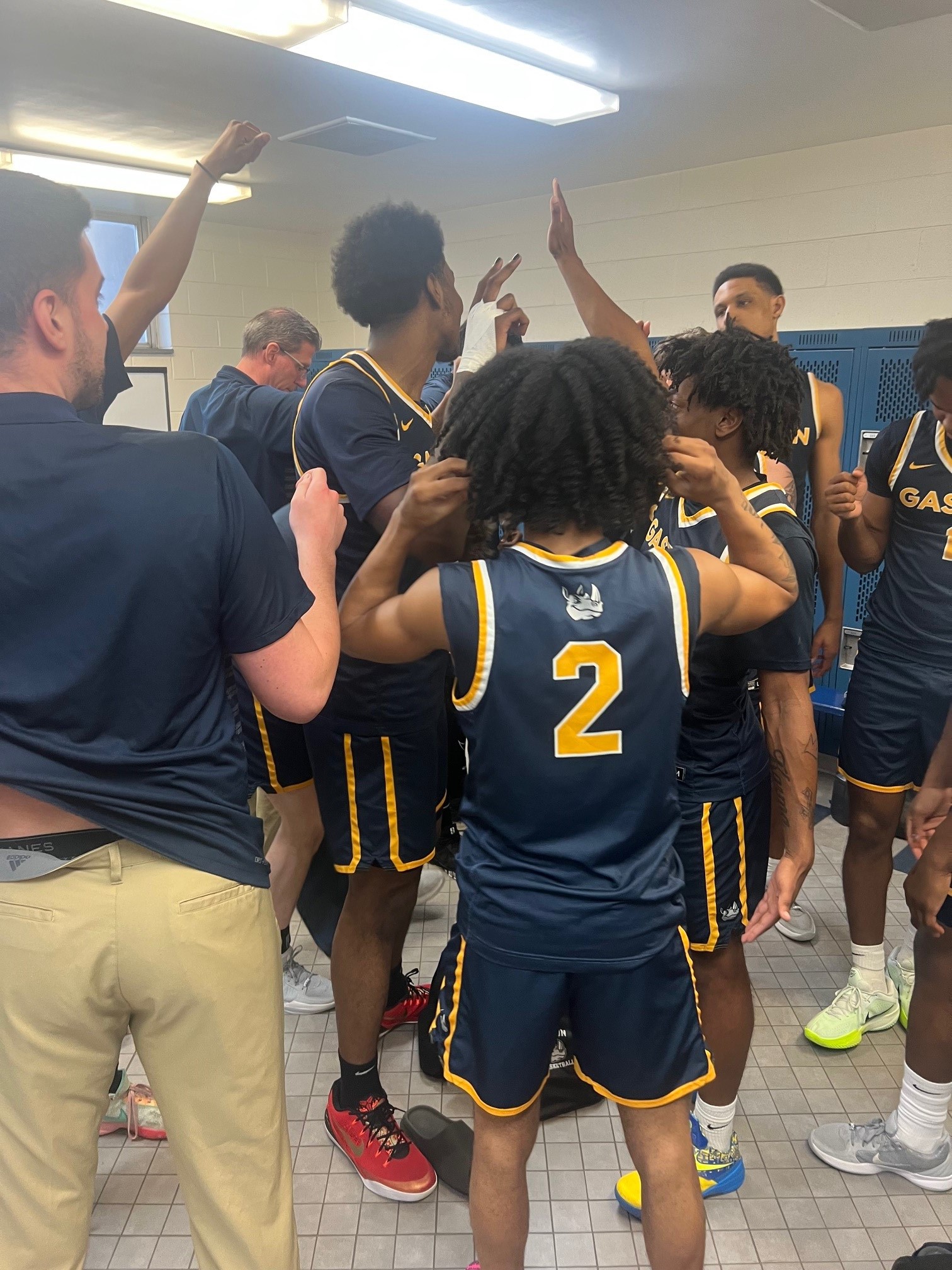 Gaston College closes regular season by clinching outright Region 10 basketball championship