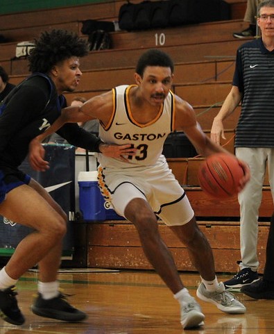 Gaston College's Jozohn Price is one of nine four-year signees and one of the three NCAA Division I signees off the Rhinos' 2026 Region 10 regular season championship team.