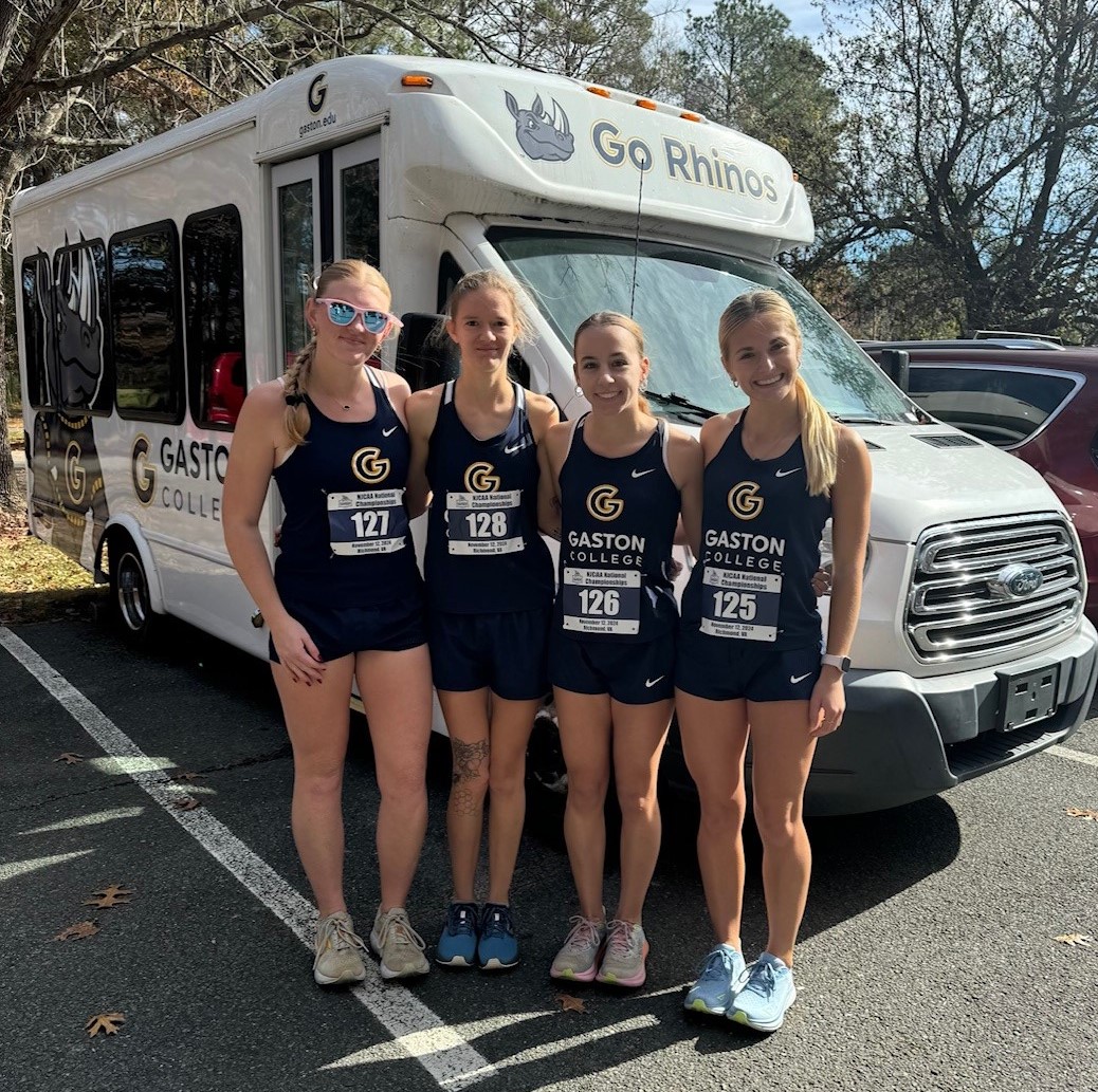 Gaston College competed in its first-ever half marathon on Tuesday in Henrico, Va.